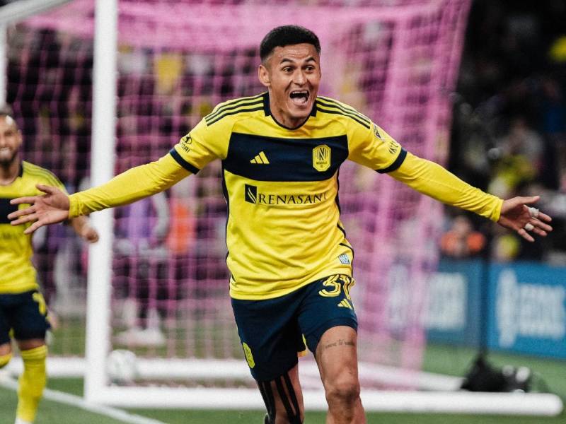 El catracho Andy Nájar le marca golazo al Inter Miami y brilla con Nashville