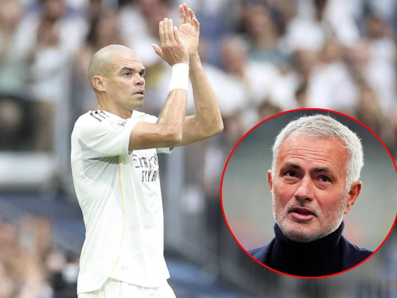 Pepe fue vinculado con una posible vuelta al Real Madrid en el cuerpo técnico de José Mourinho.