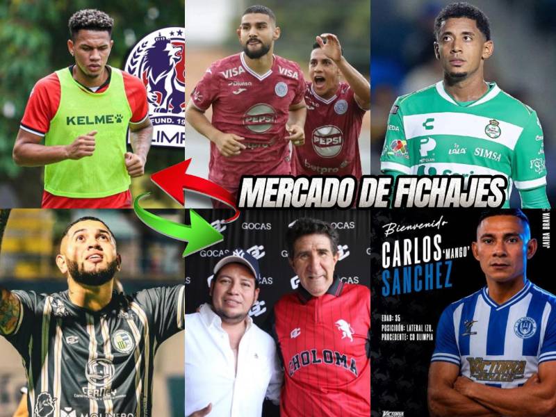 Lobos UPNFM saca la chequera, Choco Lozano fue despedido de Santos Laguna, Motagua despide a goleador y Real España busca a exjugador de Olimpia: los últimos movimientos en el mercado de Honduras.