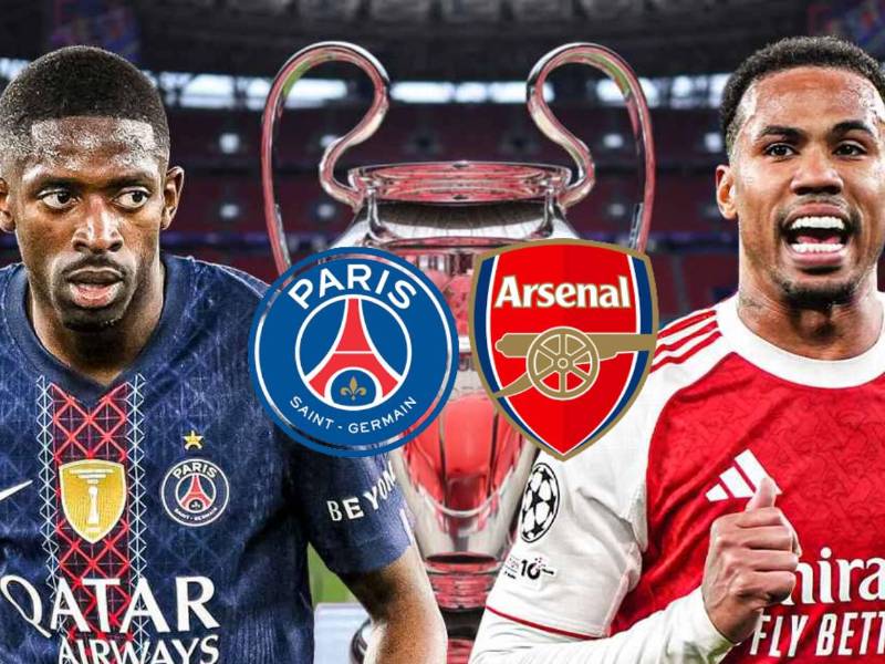 EN VIVO PSG vs Arsenal: Horario oficial, estadio y posibles alineaciones
