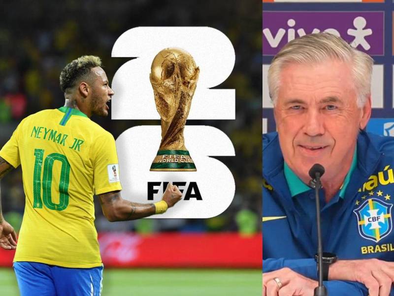 Carlo Ancelotti ha revelado este lunes los 26 jugadores que represantará a Brasil en el Mundial 2026