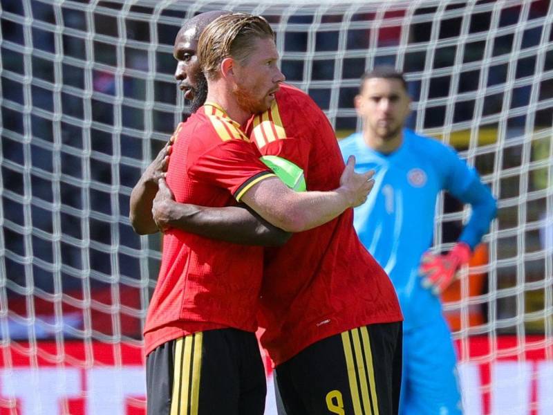 La selección de Bélgica disputó su último partido de preparación de cara al Mundial contra Túnez.