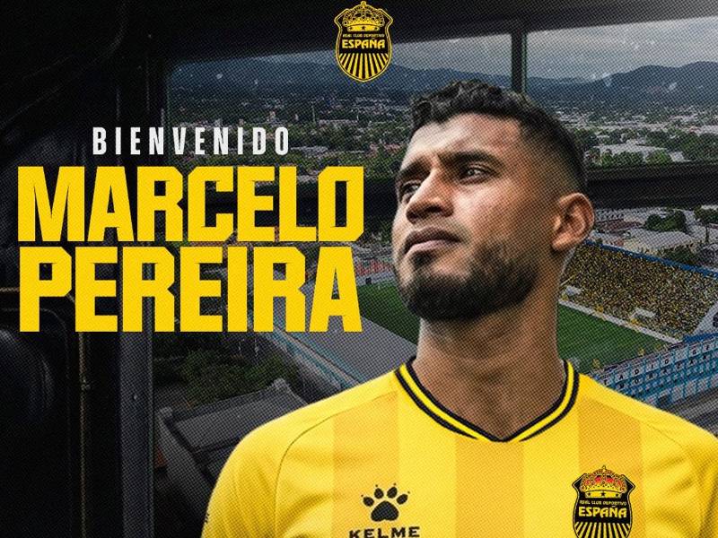 ¡Sorpresa en Real España! Marcelo Pereira dejó Costa Rica para vestirse de aurinegro