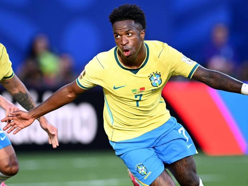 Vinicius anotó y evitó la derrota de Brasil en su debut mundialista ante Marruecos. Foto cortesía.