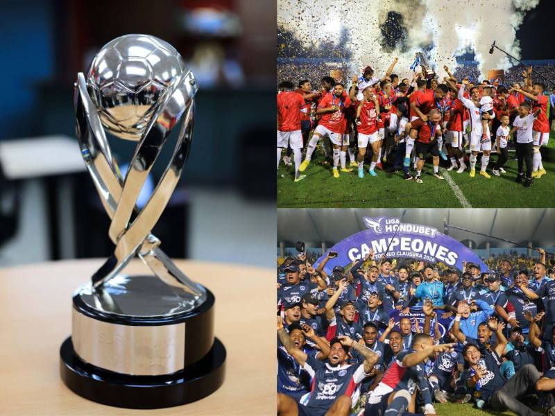 Olimpia y Motagua se medirán por la Supercopa de Honduras.