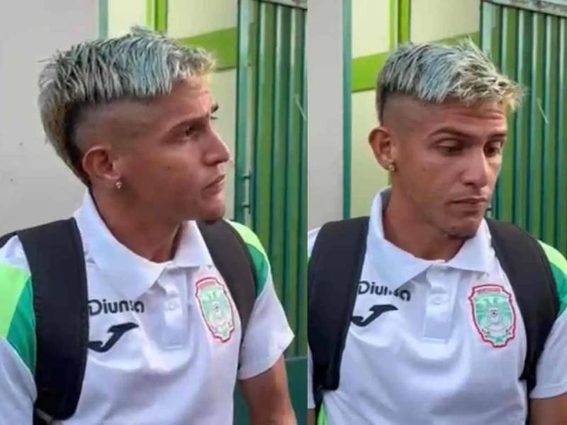Carlos 'Chuy' Pérez defendió a su amigo Nixon Cruz, futbolista de Real España.