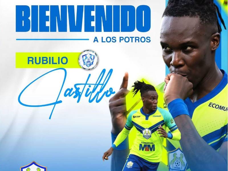 Rubilio Castillo es nuevo fichaje de Potros de Olancho.