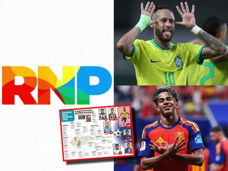 Neymar y Yamal conquista Honduras y cientos de niños llevan sus nombres en el país cinco estrellas.