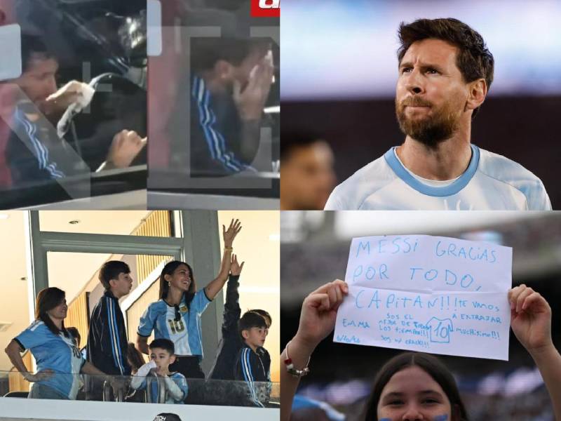 Messi rompió en llanto al llegar al Monumental: estas son las postales que dejó la previa de la despedida de Leo de la Selección de Argentna.