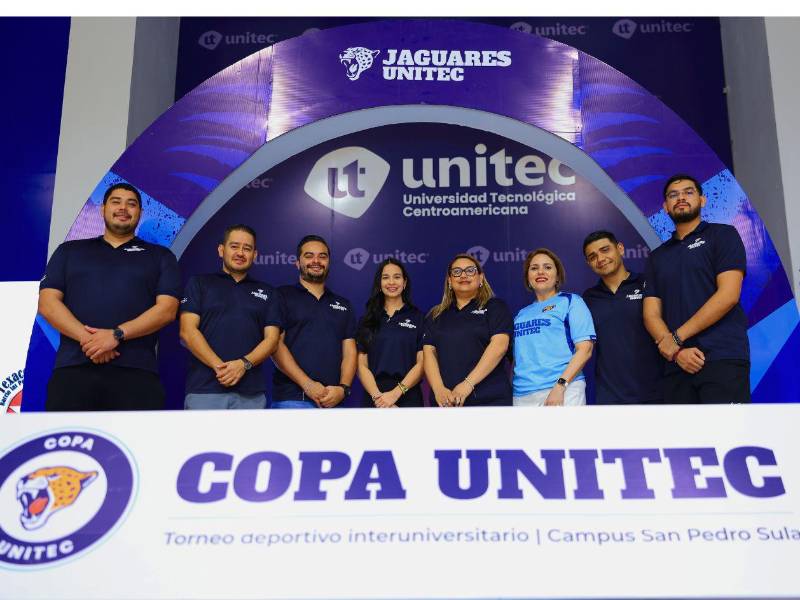 El equipo de Vida Estudiantil de UNITEC fueron los organizadores de este encuentro deportivo entre universidades.