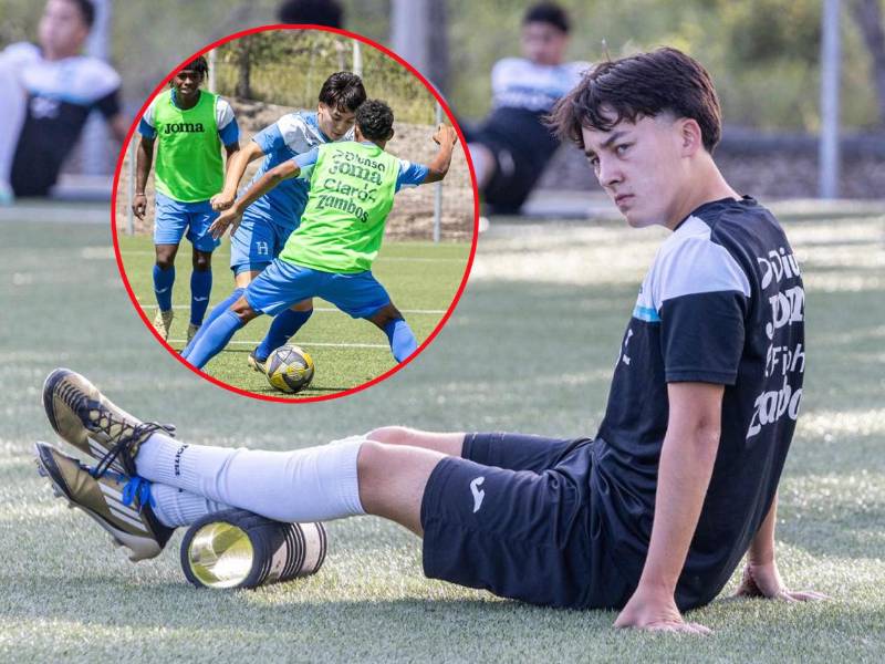 El futbolista Ángel Bu milita en el Alexandria MLS Next, fue uno de los cinco legionarios convocados al reciente microciclo de la Selección Sub-17 celebrado en Siguatepeque.