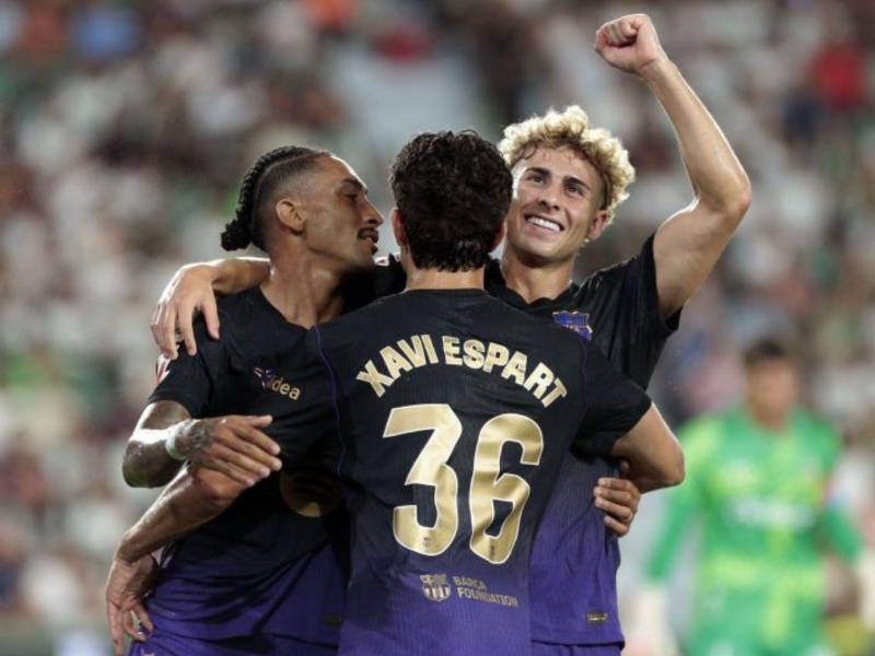 Barcelona debutó en LaLiga 2026-27 con una contundenten goleada sobre Elche en el Martínez Valero.