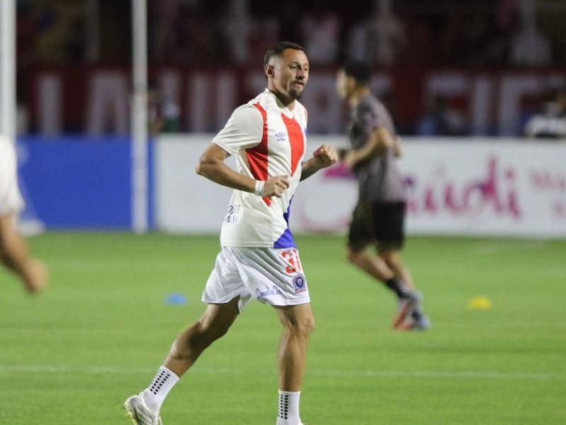 Nicolás Dibble jugará su segundo partido oficial con Olimpia en la Copa Centroamericana de la Concacaf.