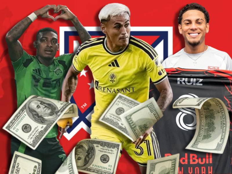 La Major League Soccer ha revelado los salarios de todos los futbolistas y se conocen los millones que reciben los legionarios hondureños que militan en Estados Unidos.