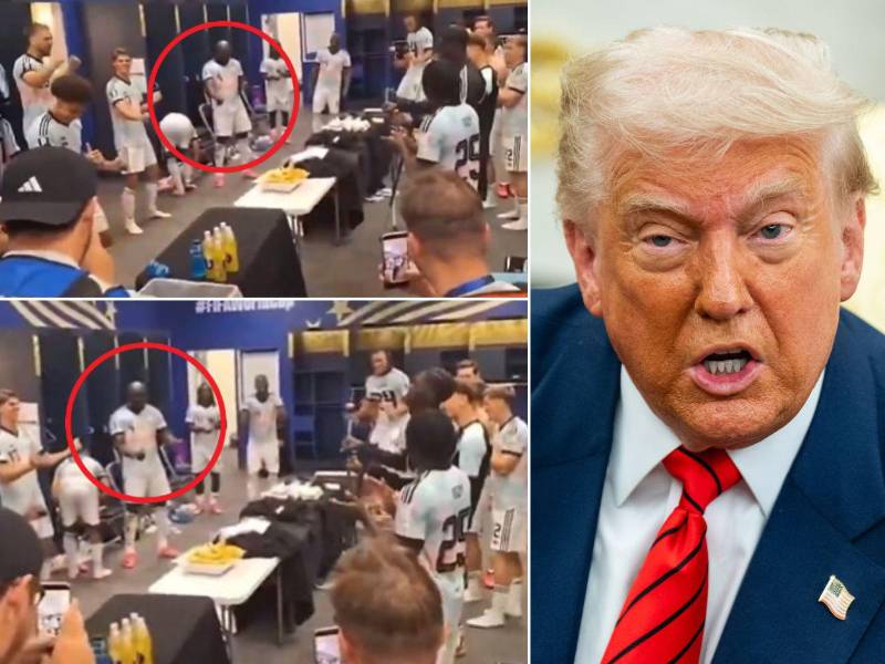 Los futbolistas de Bélgica se burlaron de Donald Trump tras echar a Estados Unidos del Mundial con una goleada.