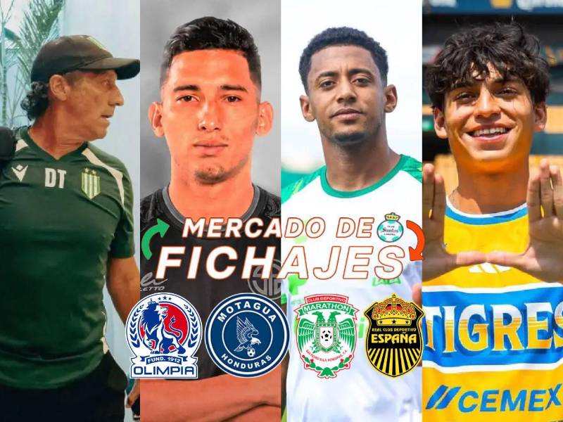 Mercado de Fichajes: José Mario Pinto tiene ofertas, Choco Lozano regresa tras dura lesión, hondureño al Tigres y Motagua va por salvadoreño.