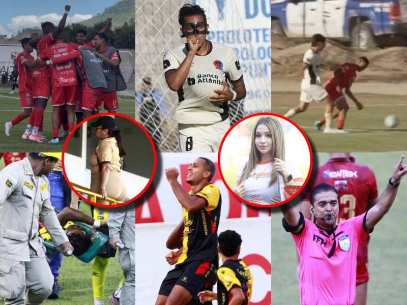 Edrick Menjívar estuvo ausente, Edwin Rodríguez con emotiva celebración tras anotar, futbolista enciende las alarmas en Real España y las bellas chicas que dejó la 5ta jornada del Apertura 2026.