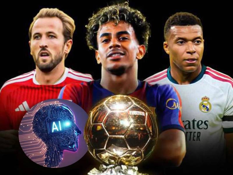 Las predicciones realizadas por la Inteligencia Artificial anticipan quién se llevará el prestigioso galardón que se estregará esta noche por parte de France Football y UEFA.