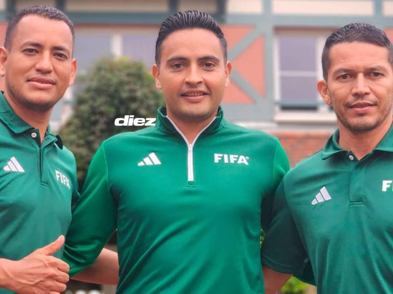 Cristian Ramírez, Saíd Martínez y Walter López, los tres hondureños que estarán dirigiendo el partido Qatar vs Suiza.