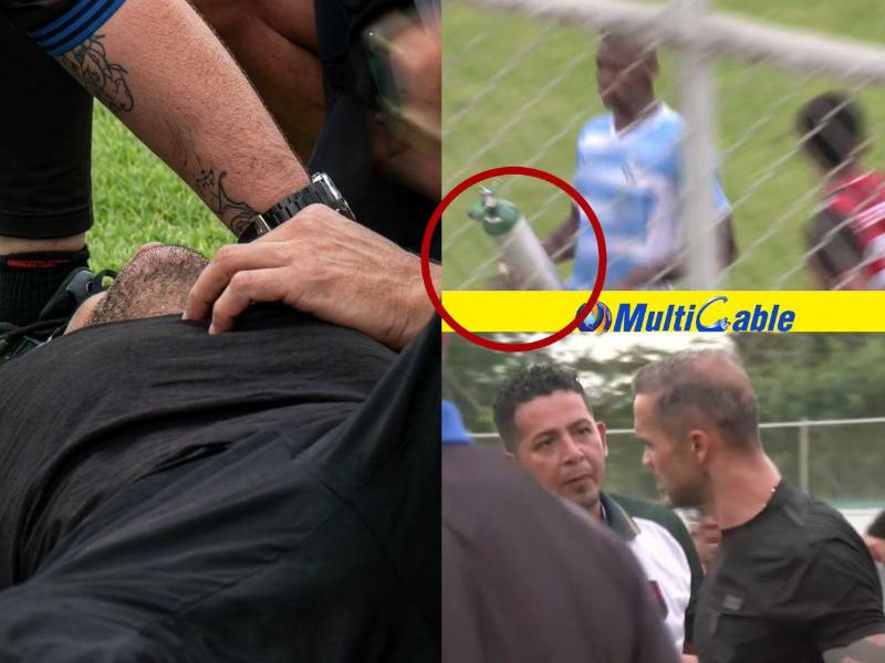 Susto en el Carlos Miranda: Técnico del Independiente se desploma en pleno partido