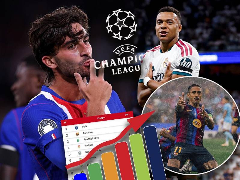 Ferran Torres se lució con un triplete en la paliza del PSG y Raphinha hizo un doblete en la goleada del Barcelona.