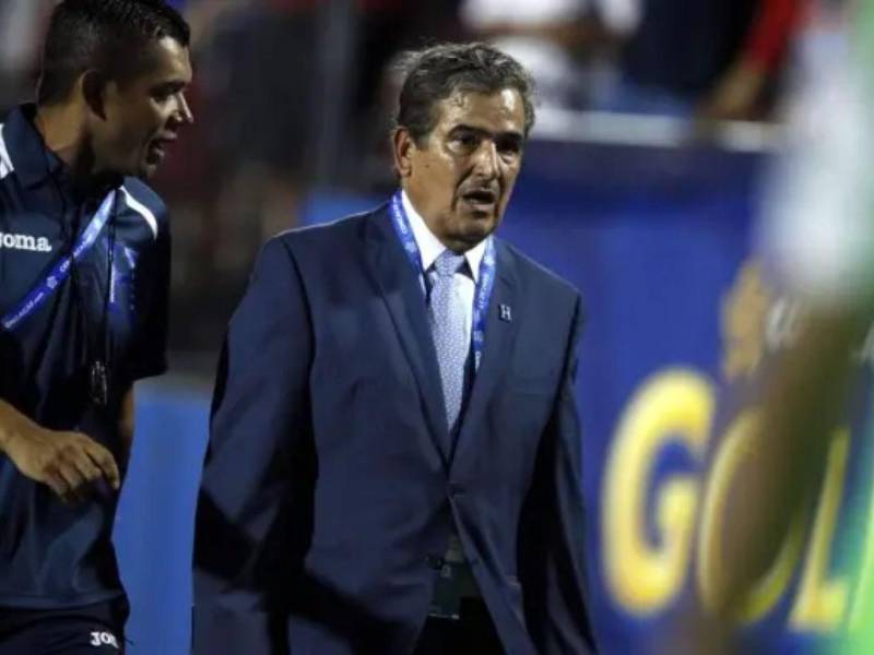 Jorge Luis Pinto, entrenador de Honduras, rumbo al Mundial 2018.