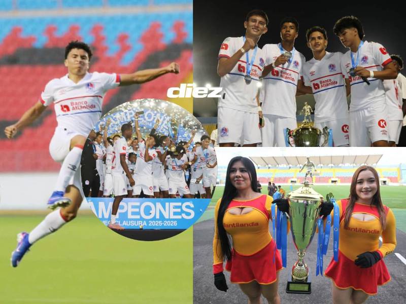 El Olimpia conquistó el torneo Clausura 2025-2026 venciendo a Olancho con global de 6-2. Fotos David Romero