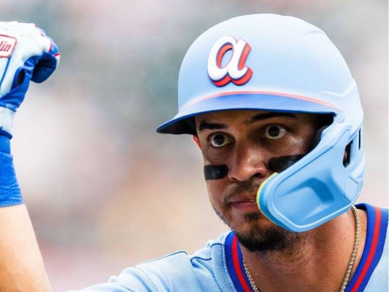 Mauricio Dubón conectó un nuevo jonrón con los Bravos de la MLB.