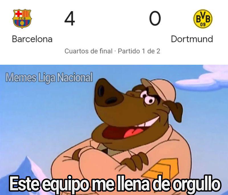 Los memes que dejó la goleada del Barcelona ante Dortmund en Champions: ¡burlas al Real Madrid!