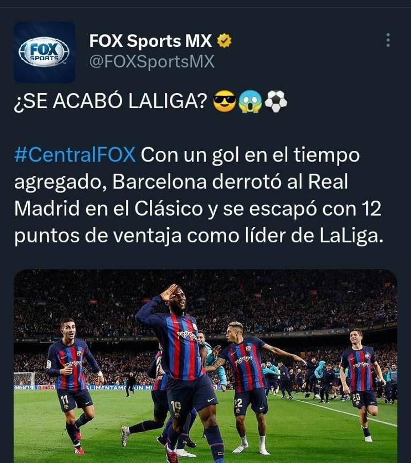 “El ‘presidente’ Kessie sentencia la Liga”: Prensa internacional destaca al Barcelona tras la victoria en el clásico español ante Real Madrid