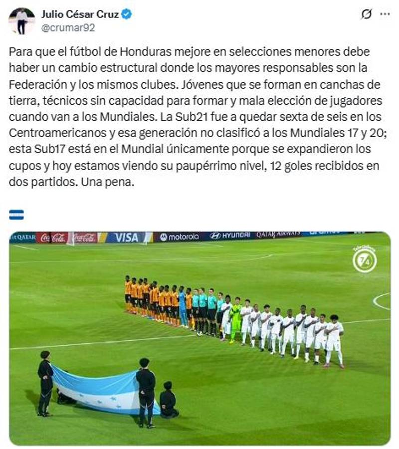 La piñata del Mundial y un fracaso; se terminó el sueño: Honduras encaja otra goleada en Qatar y esto dice la prensa