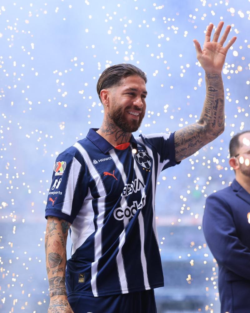 Sergio Ramos es presentado oficialmente como jugador del Monterrey: “Es hora de que las copas cambien de vitrina”