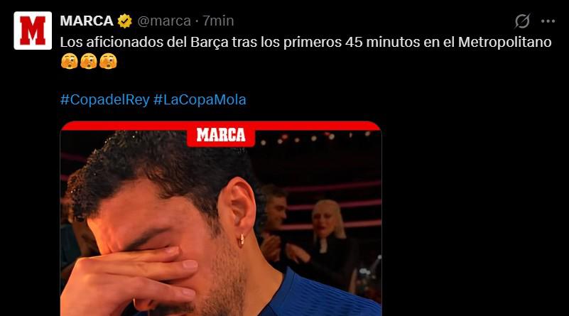 Humillados, Malos perdedores: Prensa señala de catástrofe la paliza al Barcelona en Copa del Rey