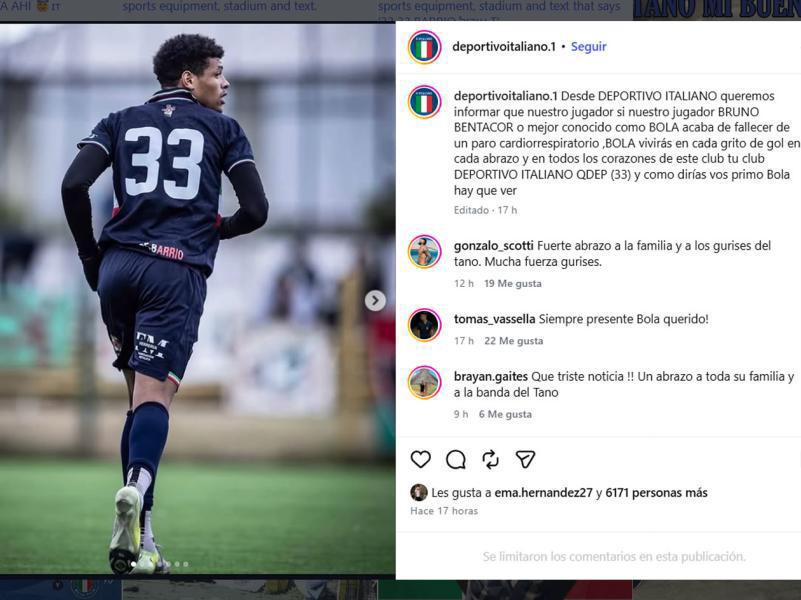 Conmoción: revelan la causa de la muerte de Bruno Betancor, exfutbolista de Peñarol