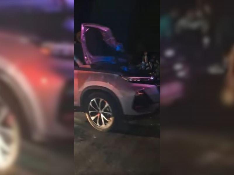 Así quedó el carro de Rodrigo 'Droopy' Gómez y cómo sucedió el accidente: revelan cómo se reaccionó el jugador de Motagua