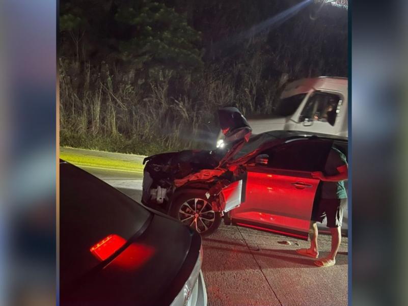Así quedó el carro de Rodrigo 'Droopy' Gómez y cómo sucedió el accidente: revelan cómo se reaccionó el jugador de Motagua
