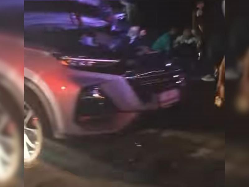 Así quedó el carro de Rodrigo 'Droopy' Gómez y cómo sucedió el accidente: revelan cómo se reaccionó el jugador de Motagua