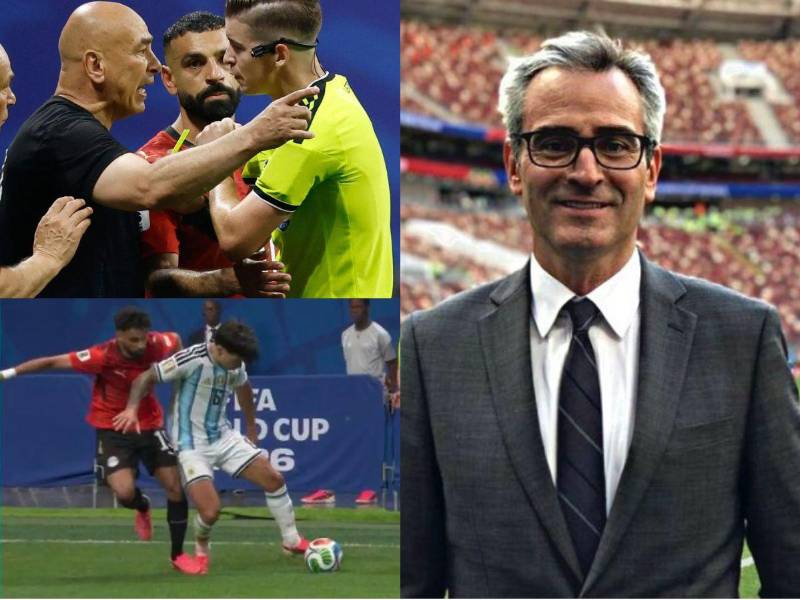 El analista deportivo y sus declaraciones en la Voz Mundialista.