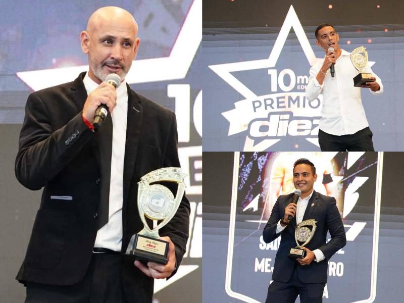 Eduardo Espinel, Emanuel Hernández y Saíd Martínez son algunos de los ganadores de la décima edición de los Premios DIEZ.