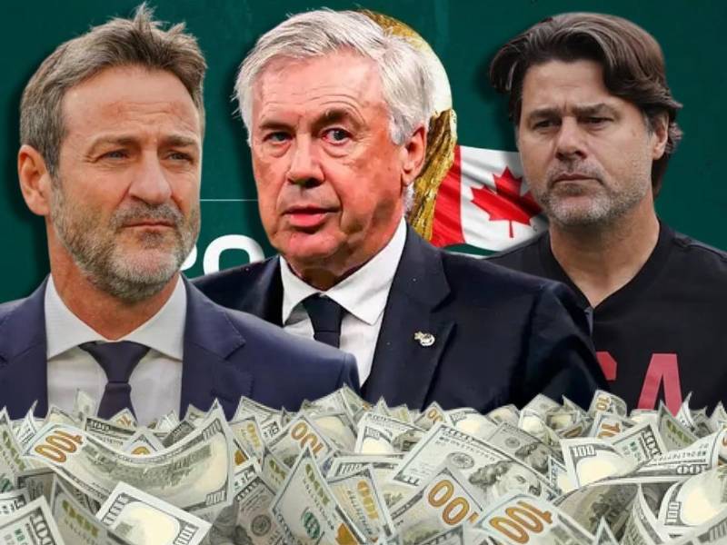 El Mundial ha comenzado y este es el top de los técnicos mejores pagados en United 2026: uno de Concacaf en el top 3 y se revela cuál es el menos renumerado de la Copa del Mundo.