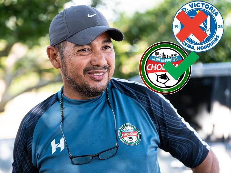 Chato Padilla, DT del Choloma, se declara fanático del Victoria pero afirma: “Soy profesional, voy a pelear por mi equipo”