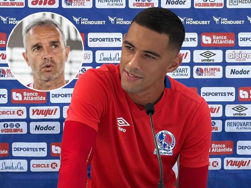 Emmanuel Hernández defiende la integridad del Olimpia y habla del Real España: “No damos bola a lo que dicen afuera”