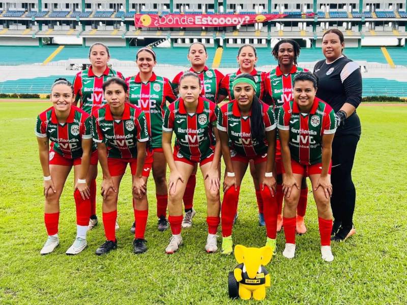 Marathón La Prensa será uno de los clubes animadores de la segunda edición de la Liga Femenina de Honduras. Foto cortesía Marathón La Prensa.
