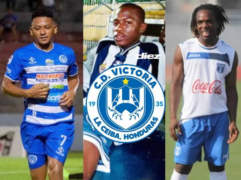 El Victoria perdió la categoría por cuarta vez en la historia de la Liga Nacional de Honduras en la temporada 2025-2026. En su historia han hecho debutar a grandes jugadores hondureños. Fotos Diez y archivo.