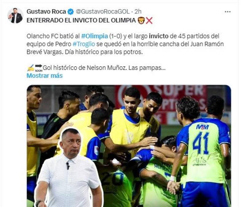 “Hasta que Olimpia lo vuelva a superar”, “Olancho enterró el invicto”: Prensa hondureña reacciona al batacazo de Potros
