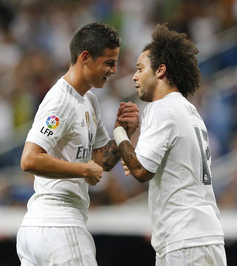 Así fue el reencuentro de James Rodríguez y Marcelo en el Olympiacos... ¡y la mala noticia que recibió sin haber debutado!