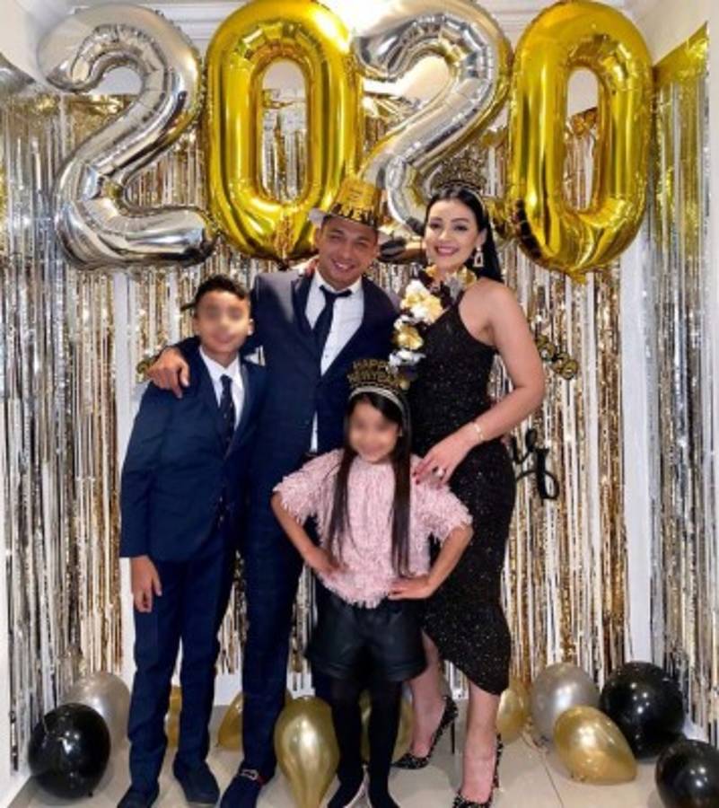 ¡Entre fiesta, amigos y familia! Los futbolistas hondureños recibieron el 2020 a lo grande