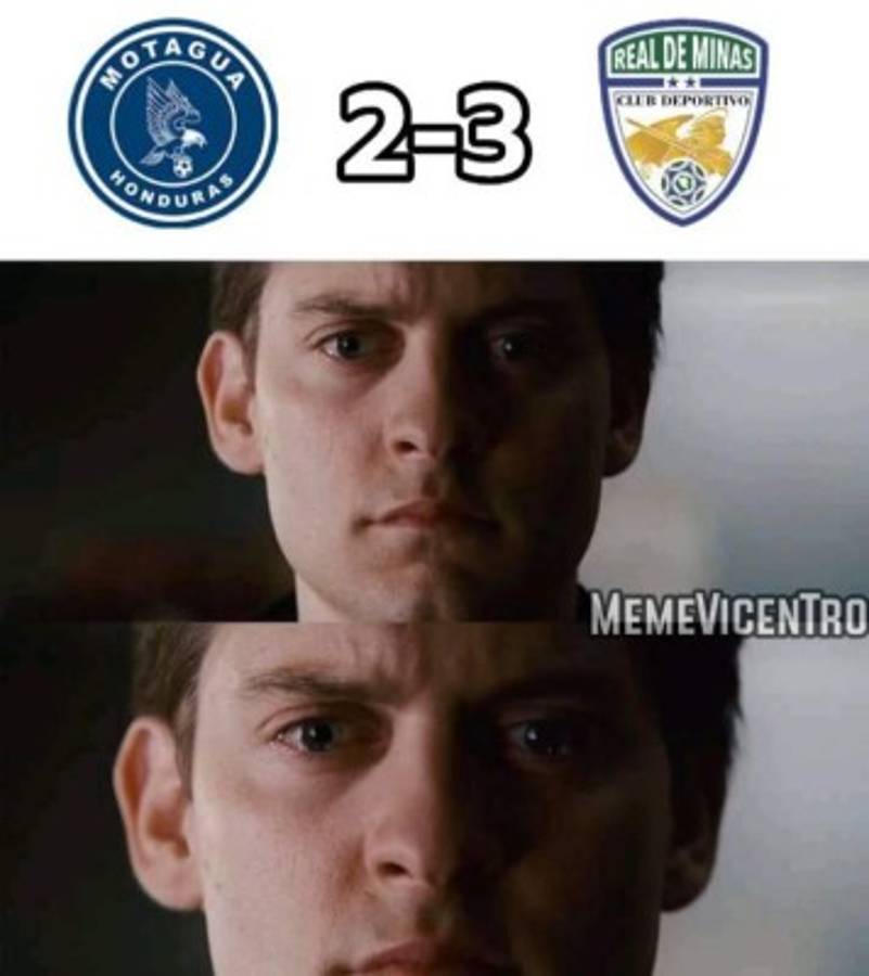 Motagua y Marathón son destruidos con memes tras perder sus partidos