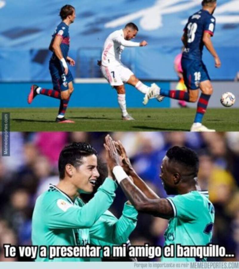Los memes hacen pedazos a Hazard y Vinicius a pesar de la goleada del Real Madrid