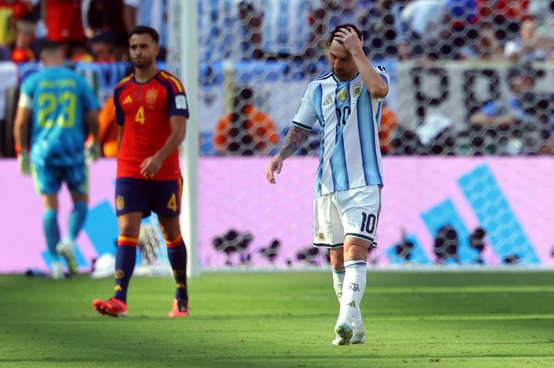 Apretaron a los familiares de los futbolistas; Argentina no podía ganar esa final